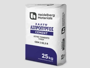 ΤΣΙΜΕΝΤΟ ΛΕΥΚΟ 25 KG (ΧΑΛΥΨ)